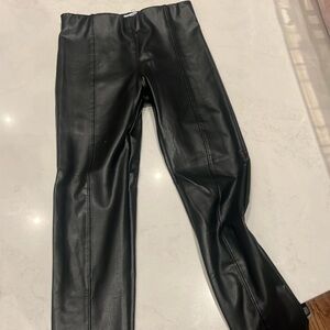 Mayoral faux leather girls pants